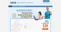 Desktop Screenshot of michigan-ndss.idrivesafely.com